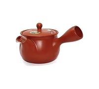 Théière japonaise Tokoname en céramique rouge 330ml