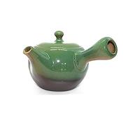 Théière japonaise Tokoname en céramique verte émaillée 360ml