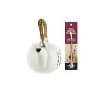 Théière Jiangxi en faïence 1 litre + paille inox avec filtre