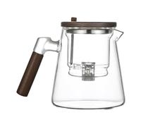Théière Magique - Verre Borosilicate, 5,71 Pouces Théière Enchantipot 750ml | Technologie De Séparation De L'eau Et Infuseur En Acier Inoxydable 304, Bouilloire En Verre Résistant À La Chaleur Avec Ma