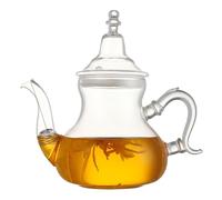 Théière Marocaine en Laiton 700ml, Théière Orientale Arabe, Cafetière pour Thé, Jus, Lait, Idéale pour la Maison et le Thé de l'Après-Midi