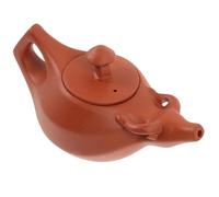 Théière Marron 130ml Violette Style Vintage en Argile Petite | Conception Ergonomique, Prise en Main Confortable, Résistante à L’usure, Facile à Ranger, Bureau et Salon