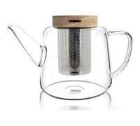 Théière - OGO LIVING - Gustave - Verre borosilicate - Infuseur inox - 1 L