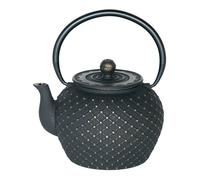 Théière Okinawa en fonte avec filtre 1,2l noir - Table Passion