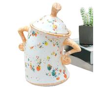 Théière Originale avec Attitude - Service à Thé Design Humoristique | Céramique de Qualité avecs Motif Drôle et Poignée Ergonomique | Théières Déco - Cadeau Unique Maison Bureau Cuisine