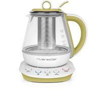 Théière 0.8l 800w blanc et vert Riviera & Bar BTH244 blanc/vert G