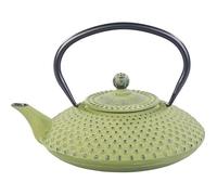 Théière - Rosenstein & Söhne - 1,25 litre - Fonte - Vert cuivre - Design asiatique traditionnel