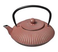 Théière - Secret de Gourmet - Indonesie - Fonte - 800 ml - Noir/Rose