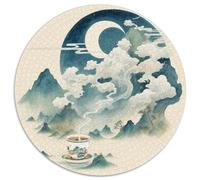 théière Sprite 1000 Pièces Casse-tête Fantastique Magique Puzzle Circulaire pour Adultes Et Enfants Classiques Cadeau Décompression 1000pcs (67.5x67.5cm)