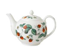 Théière Fraise 1,1 l - Roy Kirkham - Blanc - Porcelaine Blanc G