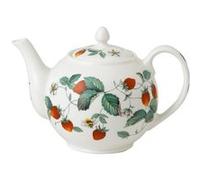 Théière Fraise 1,1 l - Roy Kirkham - Blanc - Porcelaine Blanc G