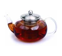 Théière Symphony avec filtre 0,8L verre / acier inoxydable