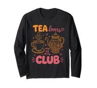 Théière Tea Lovers Every Day All Day Club Manche Longue
