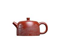 Théière Théière En Argile Violette, Théière De Style Rétro Gravée For La Maison Récipient pour infuser le thé