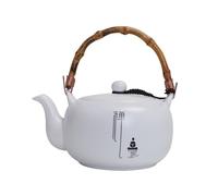 Théière, théières, théière en porcelaine blanche 700 ml - Service à thé en céramique for la maison et les cadeaux, bouilloire