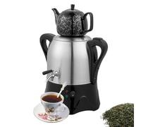 Théière Turque électrique 2000 W, En Acier Inoxydable 3 L, Théière En Céramique 1 L, Samovar électrique, Avec Fonction De Maintien Au Chaud, Pour Café, Thé Parfumé, Thé Turc #1