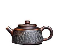 Théière vintage en argile violette de 220 ml - Bouilloire artisanale à changement de four avec filtre for l'infusion du thé