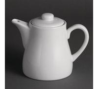 Théières en porcelaine blanche 480 ml x 4