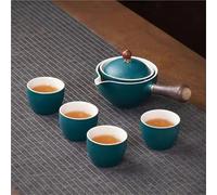 Théières Ensemble De Théière Et Infuseur À Thé Rotatif 360 Degrés, Sac En Porcelaine, Service Gongfu, Portable Théière Service A Thé(Type-CC)