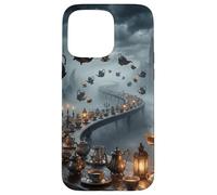 Théières Gothiques Dark Fantasy Cérémonie du thé Coque pour iPhone 15 Pro Max