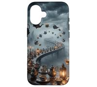 Théières Gothiques Dark Fantasy Cérémonie du thé Coque pour iPhone 16