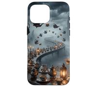 Théières Gothiques Dark Fantasy Cérémonie du thé Coque pour iPhone 16 Pro Max