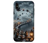 Théières Gothiques Dark Fantasy Cérémonie du thé Coque pour iPhone XS Max