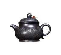 Théières Pour Cuisinière Service À Thé Kung Fu Domestique Original Minerai De Fer Noir Pierre Huangshan Eau Pan Pot Théière