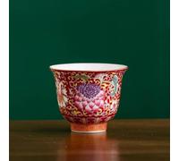 Théières Service À Thé Chinois Fait La Main 1 Pcs Master Hand Painted Flowers Porcelain Tea Bowl Cup Palace Luxury Enamel Ceramic Teacup Théière Service A Thé(B)