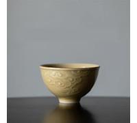 Théières Service À Thé Kung Fu En Porcelaine Tasse Principale Bols Relief Faite La Main Jingdezhen Ding Ware Huang Xiangyun Théière Service A Thé