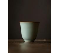 Théières Tasse À Thé Rétro En Céramique Ru Kiln Tea Cup Azure Porcelain Personal Special Master Handmade Single Kung Fu Set Théière Service A Thé