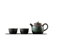 Théières Théière En Céramique One Pot Two Cups Plateau À Thé Service The Lotus Pool By Moonlight Kung Fu Simple Office Théière Service A Thé