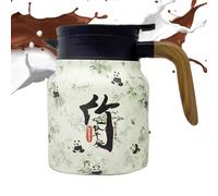 Théières thermiques - Distributeur de café rétro à motif floral - Distributeur de boissons avec infuseur à thé - Carafes à café 958,2 g - Théière avec passoire - Carafe à café chaud et froid