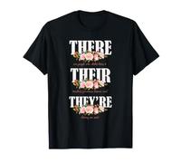 Their There They Grammar Humour for English Teachers T-Shirt