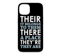 « Their There They 're » - Grammaire Anglaise Coque pour iPhone 13