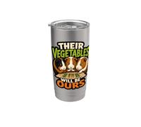 Their Vegetables Will Be Our Guinea Pig Heist Gobelet isotherme en acier inoxydable double paroi