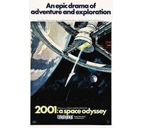 Theissen Stanley Kubricks 2001 : A Space Odyssey Movie Film Poster/Print/Picture - Poster sans cadre mat 11 x 17 pouces (28 cm x 43 cm) *IT-00303