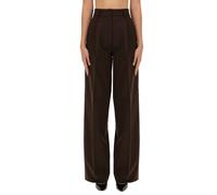 TheLatest - Axel Wide Pantalons - Femme - Pantalons - Brun - Taille: 38 FR