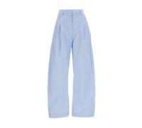 TheLatest, Femme, Pantalons, Bleu, Taille: 36 FR Wide Pantalons