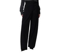 TheLatest, Femme, Pantalons, Noir, Taille: 40 FR Pantalon Palazzo en Coton