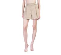 TheLatest, Femme, Shorts, Beige, Taille: 40 FR Shorts Sand élégants pour vous