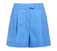 TheLatest, Femme, Shorts, Bleu, Taille: 36 FR Bea Cotton Poplin Shorts