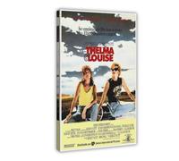 Thelma And Louise Affiche de film vintage emblématique sur toile pour décoration de salon, chambre à coucher (60 x 90 cm)
