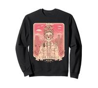 Thelma et Louise Best Friends, Carte de Tarot, Squelette, Road Trip Sweatshirt