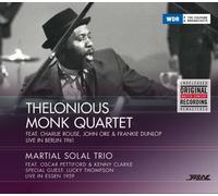 THELONIOUS M. QUARTET/MARTIAL SOLAL TRIO - LIVE IN BERLIN 1961/... CD NEUF
