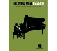 Thelonious Monk Omnibook For Piano Jazz Transcription Songbook With 40 Classic Solos Note-For-Note Sheet Music Collection For Jazz Pianists And Music Educators
