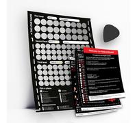 #THELOVEGAME WellGuide Poster à gratter 169 idées de soirées et conversations Un complément parfait et une décoration pour la chambre à coucher Excellente idée pour tout couple