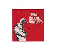 Them Crooked Vultures Hard R Écusson Patch en fer brodé sur accessoire