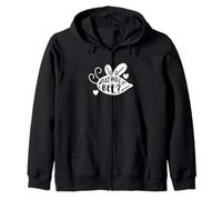Thème Abeille « What Will It Bee » Sweat à Capuche