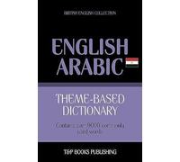 Theme-Based Dictionary British English-Egyptian Arabic - 9000 Words